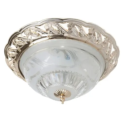 Світильник настінно-стельовий накладний Brille BR-02 276/2 French Gold