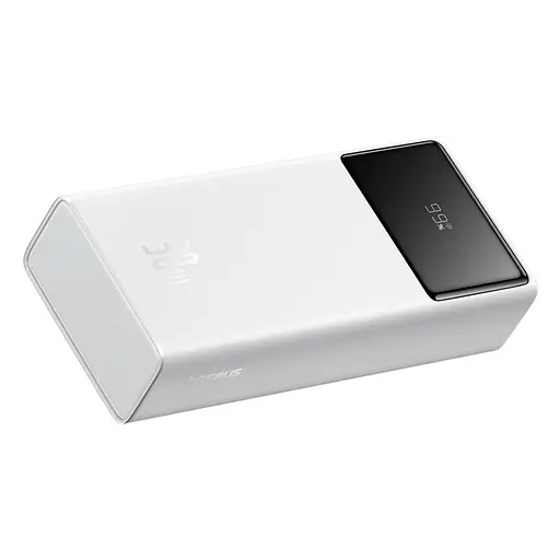 Портативна батарея - зовнішній акумулятор Baseus Star-Lord Power Bank OS 30 W 30000 білий - фото 1
