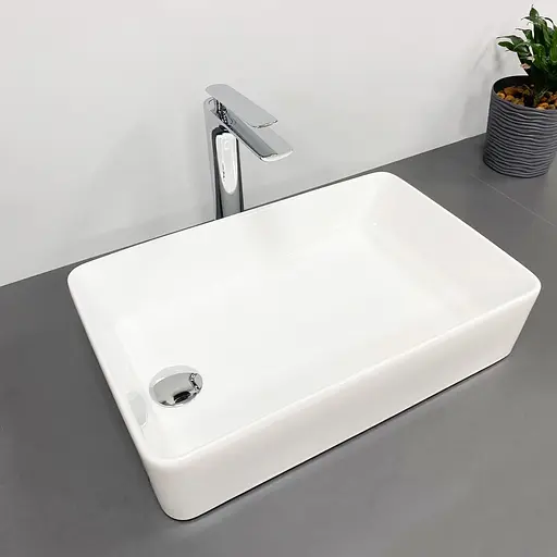 Умивальник VBI Velletri white накладний VBI-015900, Білий - фото 3