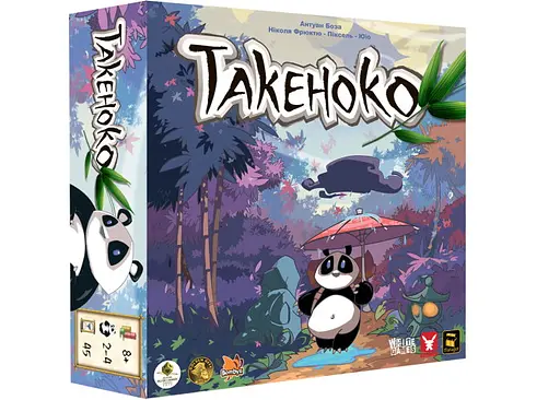 Настільна гра White Games&Geekach Games Такеноко. Ювілейне видання (Takenoko) (укр.) (GKCH014TK)
