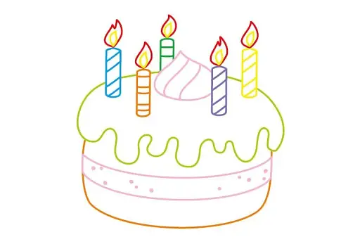 Розмальовка з підказкою. Веселе свято - фото 5