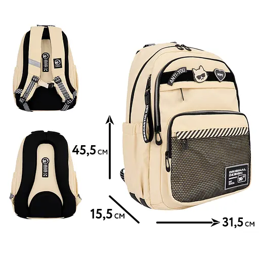 Рюкзак шкільний YES Anti-You TS-47 - фото 2