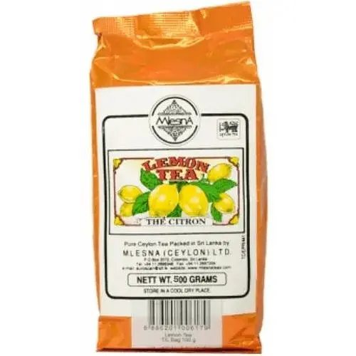 Чай зеленый Mlesna Лимон пакет из фольги 500 г - фото 1
