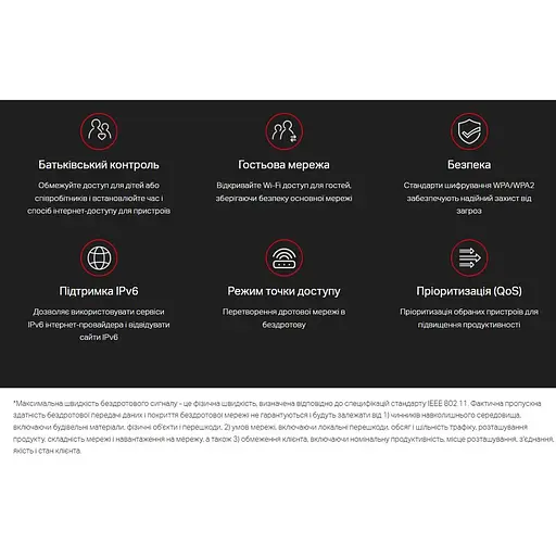 WI-FI роутер маршрутизатор Mercusys 10-AC 2.4 ГГц 5 ГГц Wi-Fi 5 AC1200, 867 Мбіт/с - фото 10