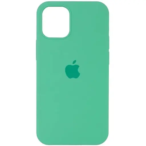 Чохол Epik Silicone Case Full Protective (AA) для Apple iPhone 12 Pro/12 (6.1) Зелений/Spearmint - фото 1
