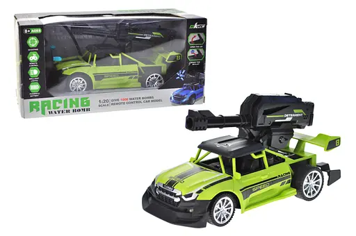 Машина на радіокеруванні, акумулятор, із гарматою, стріляє орбізами, 552