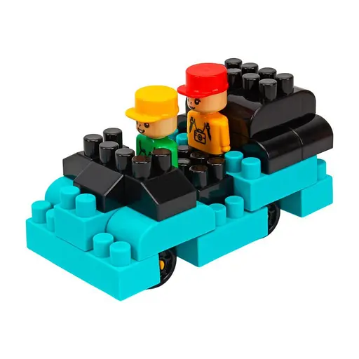 Детский конструктор Dino park ТехноК 2222TXK 190 деталей - фото 8