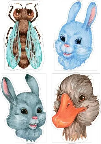 Рухливі ігри. Маски. Ранній та молодший вік. Сучасна дошкільна освіта - фото 6