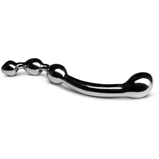 Металевий анально-вагінальний стимулятор Sinner Gear Unbendable Metal Anal Dildo - фото 2