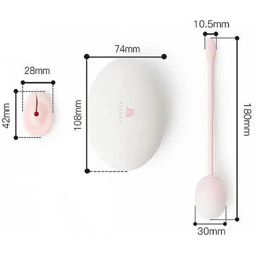 Вібратор KissToy Choco Pop + App SO8711 (108477) - фото 3