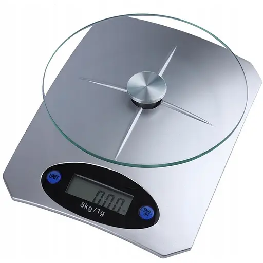 Весы кухонные Edenberg до 5 кг со стеклянной поверхностью EB-75804