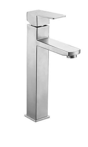 Змішувач для умивальника TROYA GOF1-B095 нержавіюча сталь 30412 - фото 1