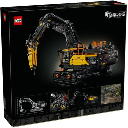 Конструктор LEGO Technic Экскаватор Volvo EC500 Hybrid 2359 детали (42215) - фото 8
