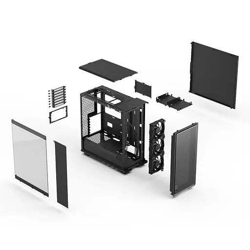 Корпус Fractal Design Epoch из закаленного стекла без блока питания, черный (FD-C-EPO1A-02) - фото 11