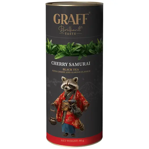 Чай чорний Graff Cherry Samurai 240 г (3 шт. х 80 г) - фото 2