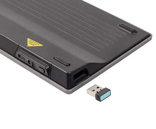 Клавіатура A4Tech Fstyler FBX50C Wireless Grey (FBX50C (Grey)) - фото 2