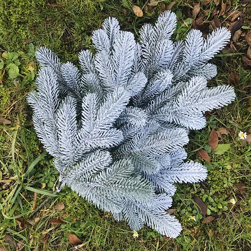 Гілка ялинки штучна Hvoya Lux засніжена 60 см - фото 3