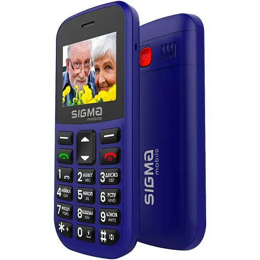 Мобильный телефон Sigma Мobile Comfort 50 Easy Blue 4827798585238 UA-UCRF (131383) - фото 4