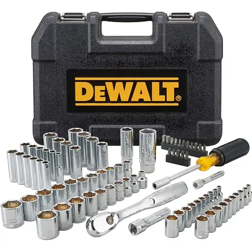 Набір головок та біт DeWalt 1/4" та 3/8", 84 предмети (DWMT81531-1)