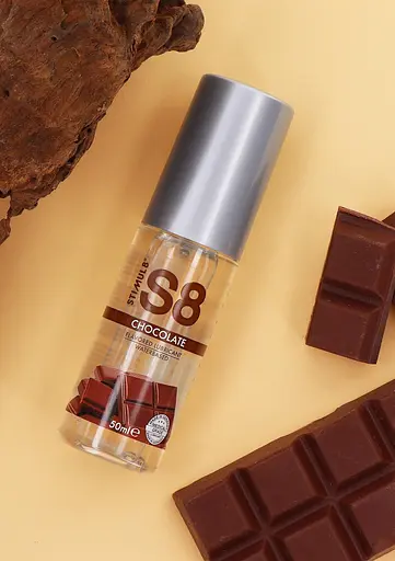 Лубрикант на водній основі Stimul8 Flavored Lube шоколад 50 мл - фото 3
