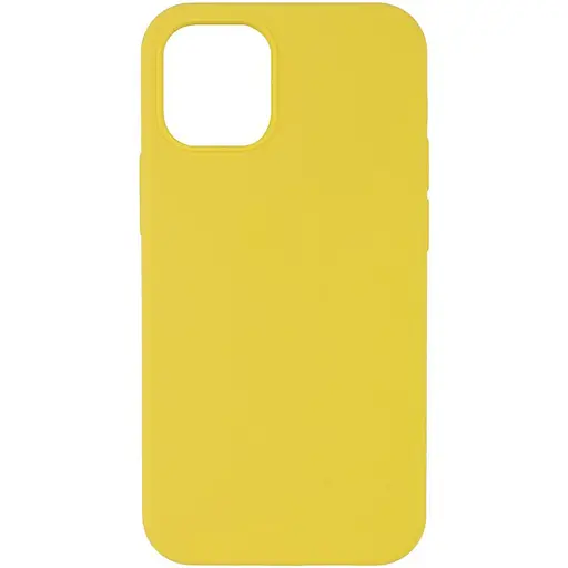 Чохол Epik Silicone Case Full Protective AA NO LOGO для Apple iPhone 11 Pro Max 6.5 Жовтий/Yellow - фото 1