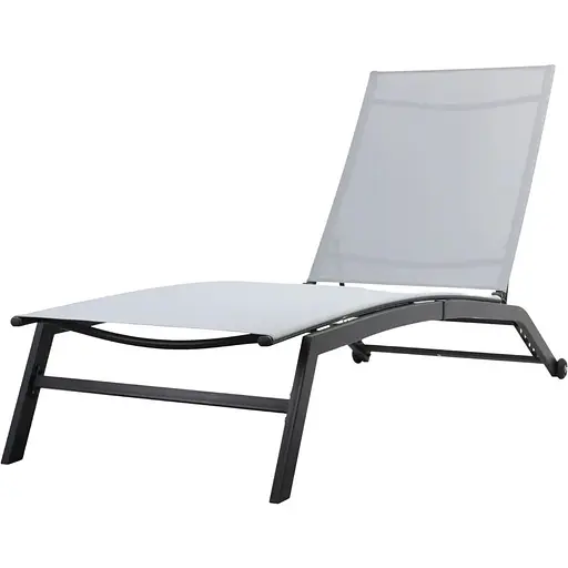 Садовый лежак Chomik Garden Line Soul с серыми колесами - фото 3