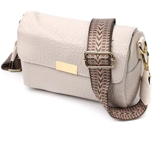 Женская кожаная сумка Vintage с оригинальным плечевым ремнем 20.5х13х9.5 см sum0029005 - фото 1