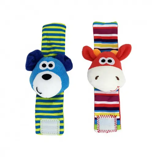 Детский набор: носки и браслетики "Коровка и собачка" Mega Zayka - фото 2