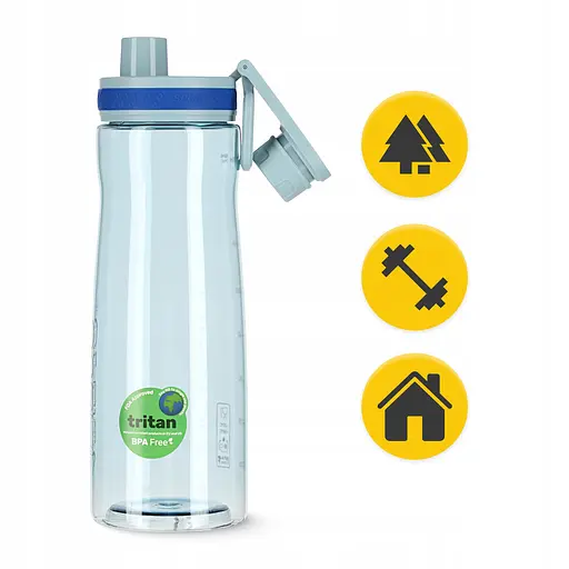 Пляшка для води 4FIZJO спортивна 850 мл Blue (P-5905973403795) - фото 9