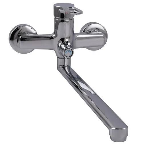 Змішувач для ванни Globus Lux Dolly GLD-0208 латунний з душем для установки на стіну елегантний та функціональний - фото 4