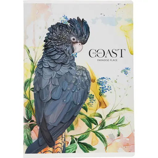 Зошит загальний Student А5 у клітинку 80 аркушів сірий папуга (A5-080-5084K) - фото 1