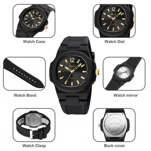 Мужские наручные часы Skmei Bike Черные - фото 5