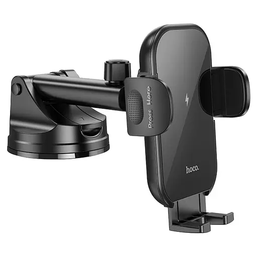 Автотримач Hoco HW5 Wireless 15W для смартфона - фото 3