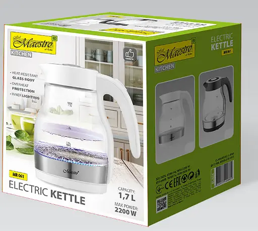 Электрочайник Maestro MR-061-WHITE - фото 2