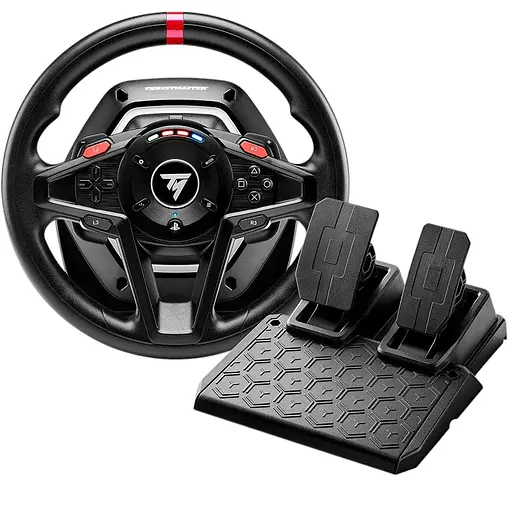 Ігрове кермо з педалями Thrustmaster PC/PS4/PS5 T128 Wheel with Pedals (4160781) [88007]