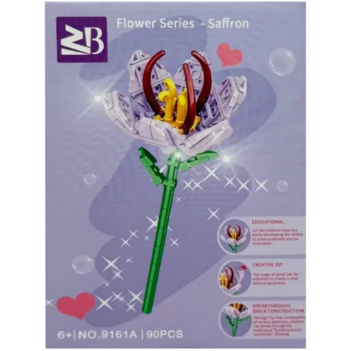 Конструктор детский Saffron Bambi 9119A-9161A 90 деталей - фото 1