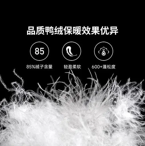 Куртка Windproof Anti-Drilling Hooded Down Jacket 3XL черная - фото 6