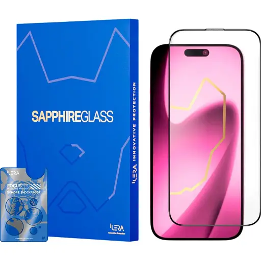Захисне скло iLera Sapphire Ultra + для Apple iPhone Air (ILSPDLPL17Air) [144413]