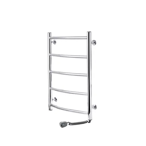 Полотенцесушитель электрический Kroner Дуга ДДER 600x500/5 ER CV026140, Хром, Правое - фото 2