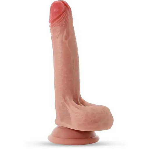 Фалоімітатор Crushious Inviktus 7" 19 см (тілесний)