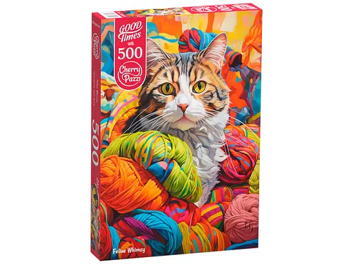 Пазлы CherryPazzi Кошачья причуда, 500 элементов, 34.5x50 см, 20098