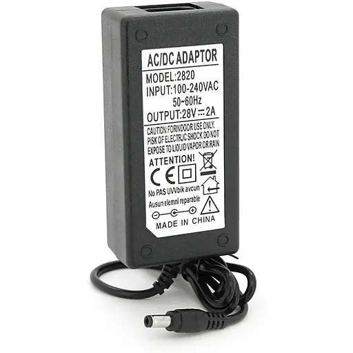 Імпульсний блок живлення Voltronic JC2802 28V 2А (56Вт) штекер 5.5 / 2.5 + каб. живлення - фото 3