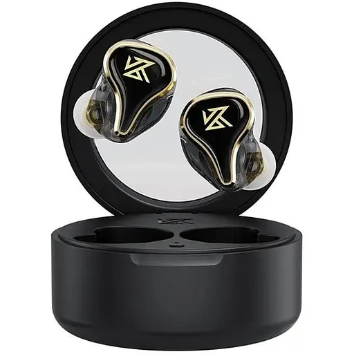 Бездротові Bluetooth навушники KZ SK10 з ігровим режимом чорні