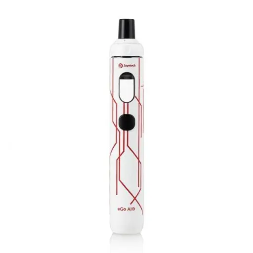 Набор POD-система Joyetech eGo AIO Anniversary Edition Pod 1500mAh 2ml Kit + 5 испарителей в подарок Вейп Kit White (18198)