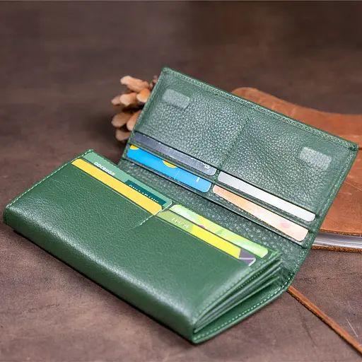 Кошелек на магнитах с клапаном женский ST Leather 18.5х9х2 см acs0029679 - фото 7