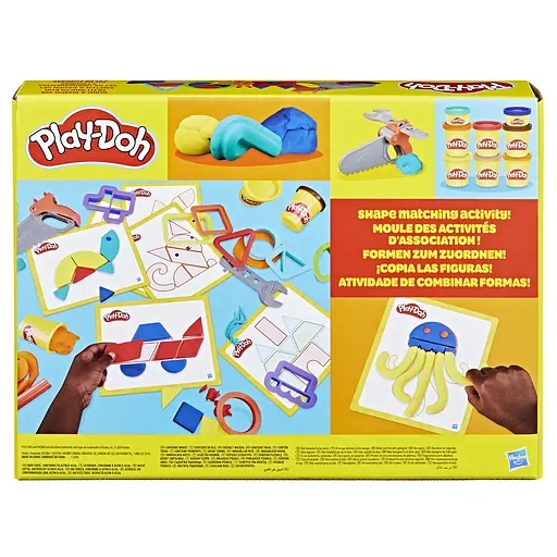 Набор для творчества Hasbro Play-Doh Set Build and Shape с массой для лепки (G0345_G0347) - фото 2