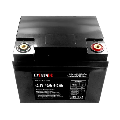 Аккумуляторная батарея литий-железо-фосфатная 12.8В 40Ач Cyclen 12.8V 40AH LiFePo4 (44-00078) - фото 5