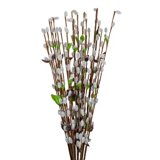 Штучна гілка верби Elisey Котики 65 см 9225-001 коричнева - фото 5