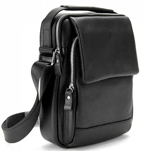 Чоловіча сумка з натуральної шкіри TIDING BAG sum0027165 - фото 4