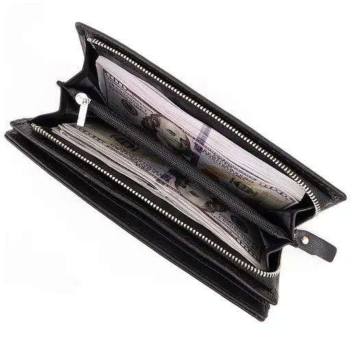 Кожаный женский кошелек ST Leather 19х9.5х2.5 см acs0016006 - фото 4